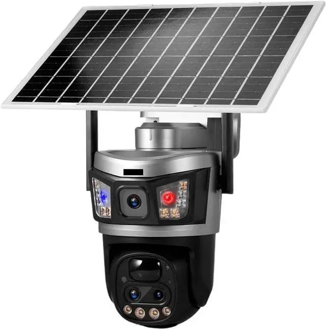 Main image of 6MP Dual-Lens PTZ Camera - Outdoor 4G Solar Security