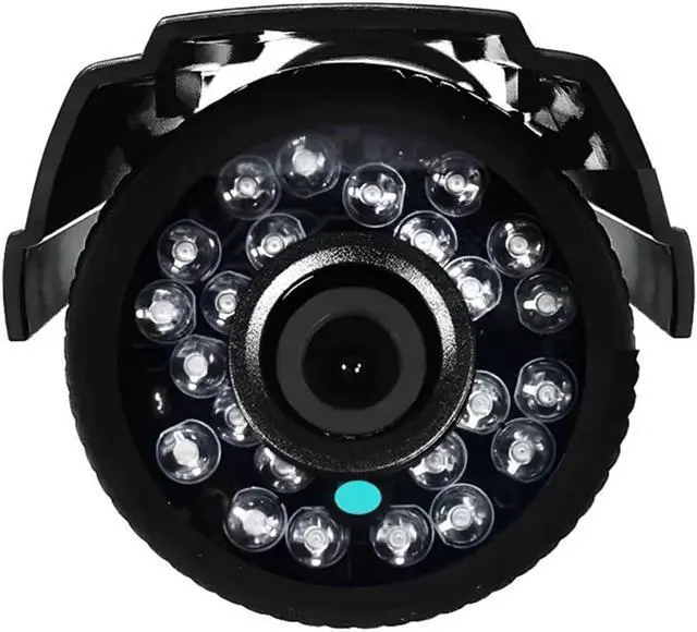 Alt view image 5 of 6 - HD Infrared Night Vision Coaxial CCTV Camera 1920 * 1080P 2MP AHD Outdoor Waterproof IP66 Mini with Bracket Security Monitoring(6mm,1080P Without Power_PAL)