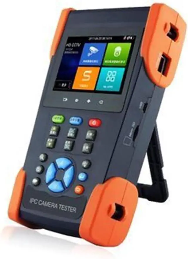 Main image of CCTV Tester, 3.5 Inch Touch Screen 2 in 1 CCTV Tester Support Upt to 4K IP Camera & CVBS Analog, with Keyboard/IP Discovery/WiFi/APP
