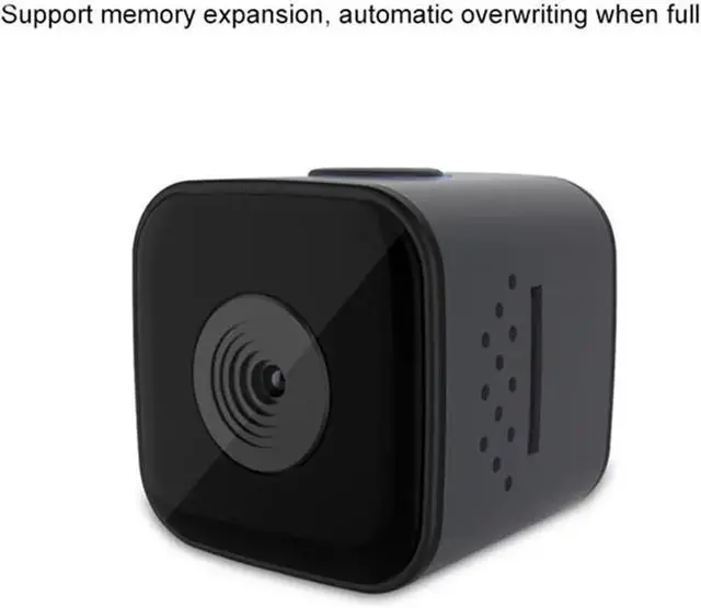 Alt view image 5 of 6 - 1080P HD Matte Micro Mini Security Camera with Night Light & Motion Detection, Portable Video Recorder DV Built-in 32G Storage