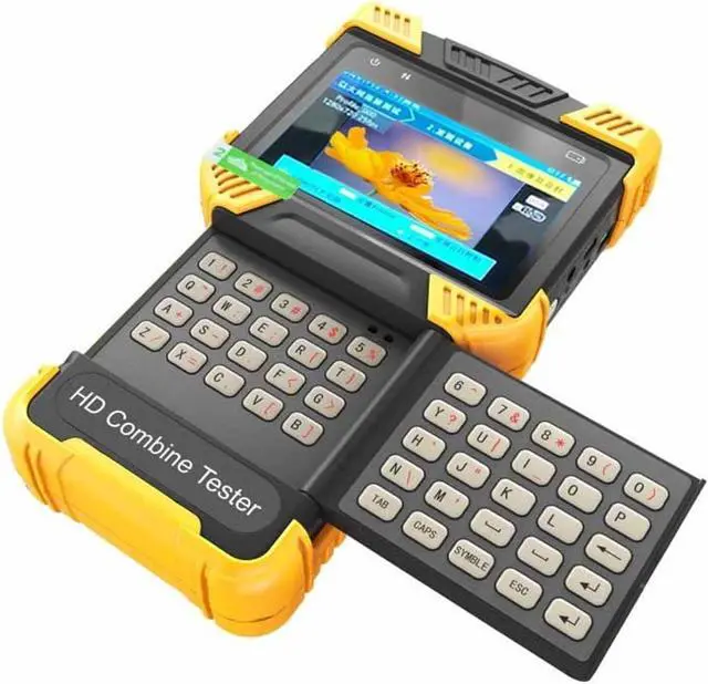Alt view image 7 of 7 - CCTV Tester 4 Inch 4K H265 H264 IP Camera Tester CCTV Monitor PTZ Controller Highly Compatible IPC Test DT-T71 Support IP Camera