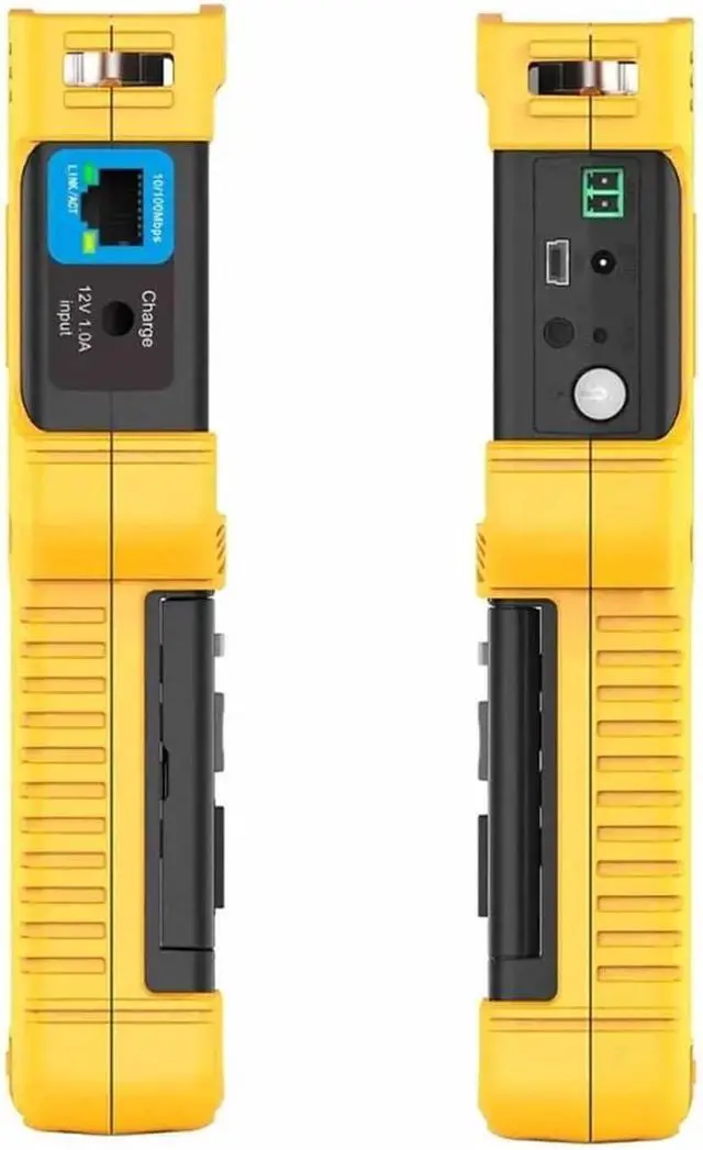 Alt view image 5 of 6 - CCTV Tester, IP H.265 4K HD 7 Inch CCTV Tester Monitor A86/A82 5 In1 AHD CVI TVI CVBS 8MP Camera Testing Multimeter+Optical Fiber Power Meter(T71)