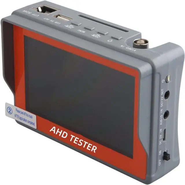 Main image of CCTV Tester, 4.3 Inch 2 in 1 CCTV Tester,Portable Wrist IP Camera, AHD Analog,Support PAL/NTSC,DC12V Output