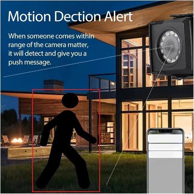 Alt view image 5 of 6 - Mini Waterproof POE IP Camera 8MP Outdoor Security Camera 5MP Night Vision Motion Detection Smart Phone(5MP POE 48V)