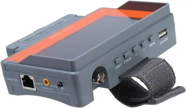 Alt view image 2 of 6 - CCTV Tester, 5MP AHD/CVI/TVI CVBS CCTV Tester Cameras Built-in 3.7V 4000mA Li Battery AHD Camera Mini Monitor