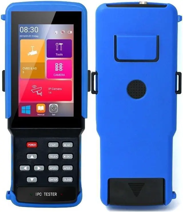 Alt view image 4 of 7 - CCTV Tester, 4.5 Inch IPC9310 4K H265/H264/MPEG4/MJPEG IPC Main Stream Test Camera Tester 5MP AHD 8MP CVI TVI CVBS CCTV Monitor(No Cable Tracker)