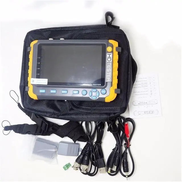 Alt view image 5 of 6 - CCTV Tester, CCTV IV8W AHD/CVI/TVI CVBS Tester Cameras AHD Testers with VGA Input Video CFTV Mini Monitor