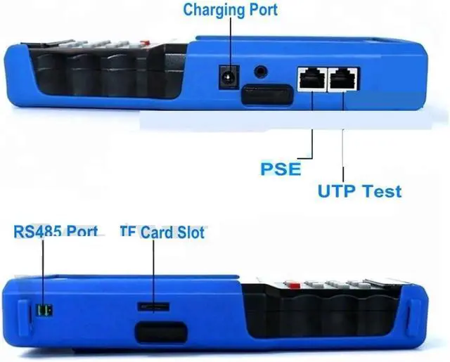 Alt view image 6 of 7 - CCTV Tester, 4.5 Inch IPC9310 4K H265/H264/MPEG4/MJPEG IPC Main Stream Test Camera Tester 5MP AHD 8MP CVI TVI CVBS CCTV Monitor(No Cable Tracker)