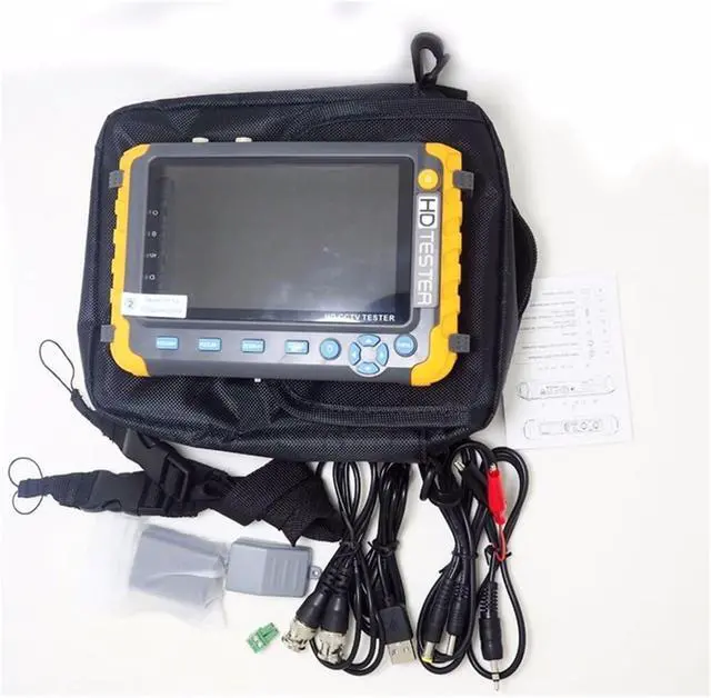 Alt view image 2 of 6 - CCTV Tester, CCTV IV8W AHD/CVI/TVI CVBS Tester Cameras AHD Testers with VGA Input Video CFTV Mini Monitor