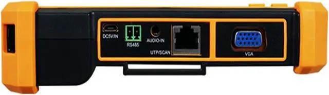 Alt view image 3 of 6 - CCTV Tester, 5 Inch CCTV Monitor Tester, AHD/TVI/CVI/CVBS Coaxial Analog Video, DC12V Output Portable