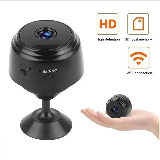 Alt view image 2 of 6 - A9 WiFi Mini Camera 1080P Security MonitoringWireless Remote Night Vision Video SurveillanceSmart Home Mini DV Cam HD Camera