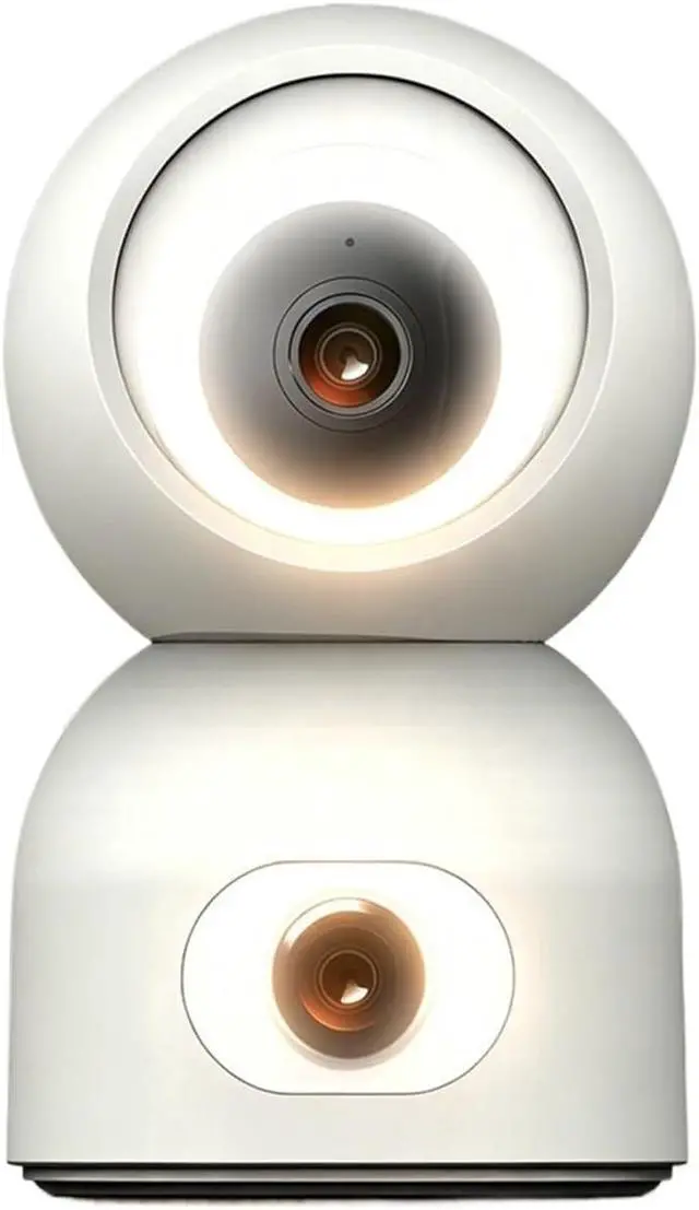 Alt view image 2 of 7 - 8MP 4K Dual Screen Indoor PTZ Security Camera, 5G WiFi AI Human Detection Night Vision Surveillance Cam(AU Plug,6MP NO SD)