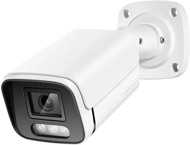 Main image of 8MP 4K POE Bullet Security Camera, Metal Housing H.265 Onvif Color Night Vision Outdoor Surveillance Cam(3.6mm,Super 4MP POE)