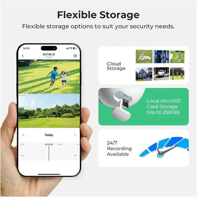 Alt view image 7 of 7 - 10MP Dual 3K WiFi PTZ Security Camera, AI Human Detection Auto Tracking Home Surveillance Camera(JP)