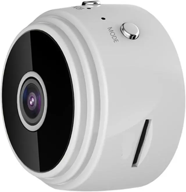 Alt view image 2 of 7 - A9 Camera HD Network WiFi Home Camera 1080p Outdoor Sports Night Vision Infrared Camera(White)