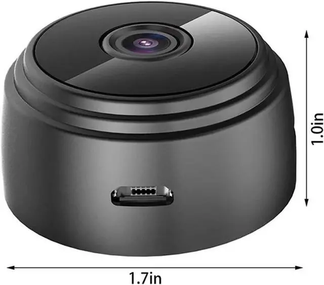 Alt view image 7 of 7 - A9 WiFi Mini Camera 1080P Security Monitoring Remote Night Vision Video Surveillance Smart Home Mini DV Cam HD Camera(Only 32G Card)