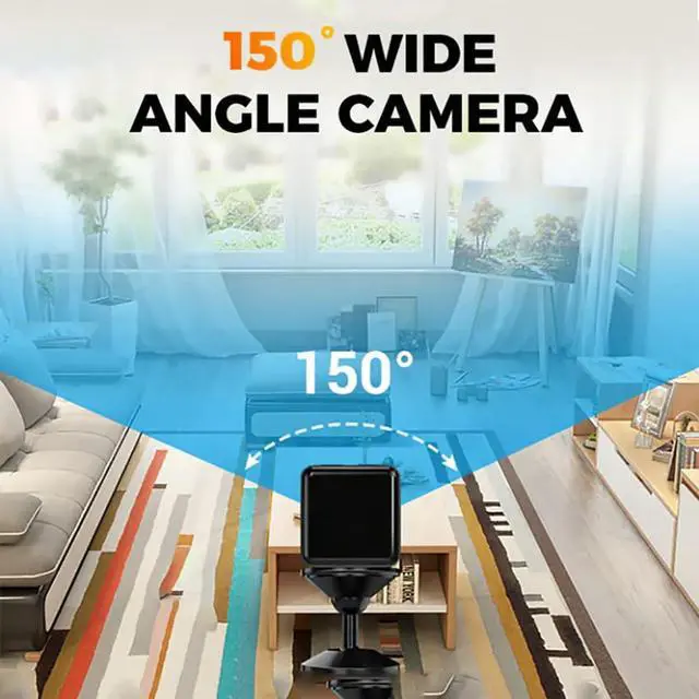 Alt view image 5 of 7 - Mini Smart HD Night Vision Security Camera, Mini Wireless Camera, Mini Spy Camera, Mini Security Camera Wireless, 1080p HD for Outdoor/Indoor (3PCS,Without Card)