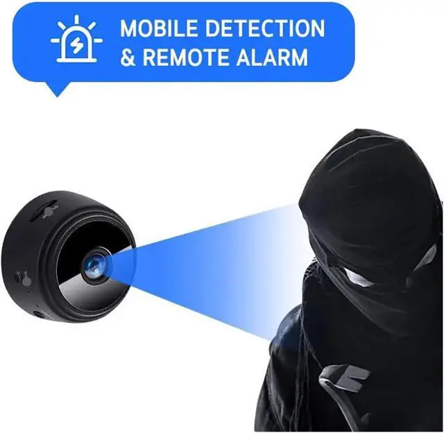 Alt view image 5 of 6 - Surveillance Cameras with WiFi 1080P HD Mini Camera Sensor Night Vision Camcorder Web Video Surveillance