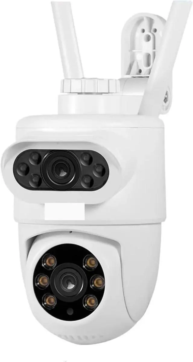 Main image of Outdoor 10MP 5K HD Dual Lens WiFi IP Camera PTZ Home Security CCTV Video Surveillance Human Detection Use Tuya(US Plug,5K Dual Lens Camera)