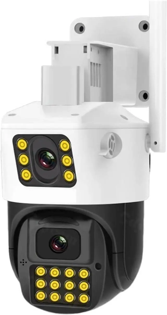 Main image of 5MP IP WiFi Outdoor Camera PTZ Dual Lens Dual Screen 8X Digital Zoom Auto Tracking IP66 Waterproof Security P2P Camera(AU Plug)