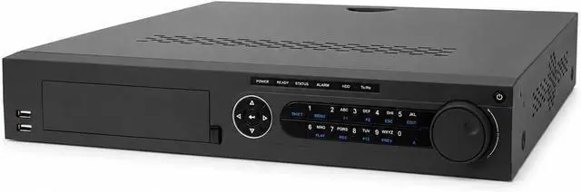 Main image of DS-7308HUHI-F4/N 8 Channel Hybrid DVR Recorder, Supports TVI/AHD/CVI/CVBS/IP Security Cameras, Up to 10 Channels, 4 SATA Bays (24TB Max), 4K HDMI Output, Dual Gigabit LAN, H.264+,No Hard Drive