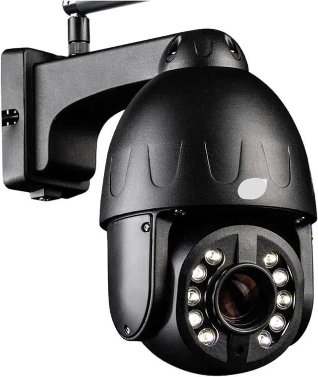 Main image of 5MP 5X 10X Optical Zoom PTZ IP Camera Outdoor Auto Tracking Speed Dome 2.4/5G WiFi Security Camera Color Night Security Cameras(10X Zoom,EU Plug_5MP X 128G Card)