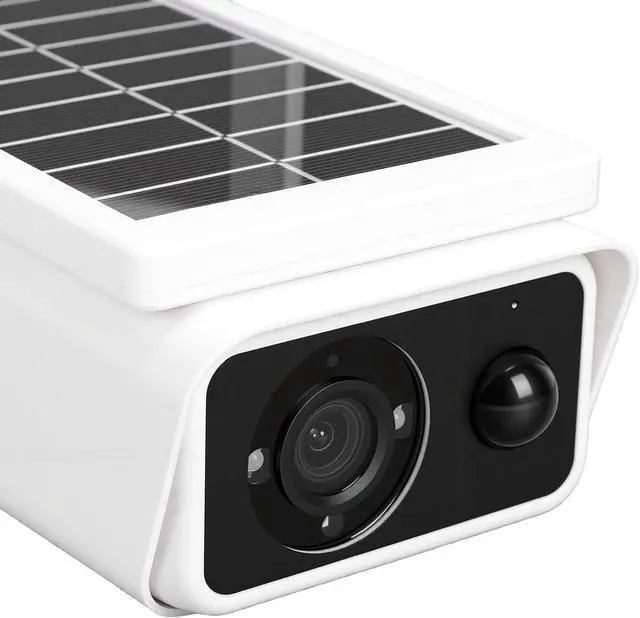 Alt view image 6 of 7 - banapoy Solar Security Cameras Wireless Outdoor, 3MP WiFi Outdoor Camera with Full Color 1080P Night Vision, 24/7 Recording, AI Motion Detection, for Home Courtyard
