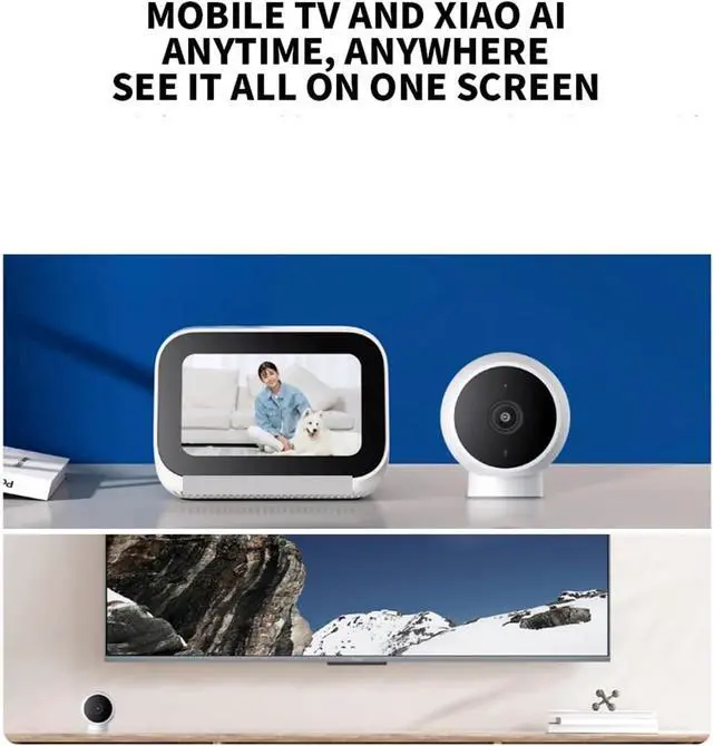 Alt view image 3 of 6 - Smart IP Camera Standard Edition 2K HD Infrared Night Vision CCTV Voice Intercom AI Alarm Magnetic Base Home WiFi Videcam(UK Plug)
