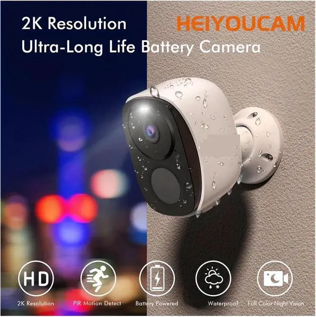 Alt view image 3 of 7 - Security Cameras Outdoor, 2K 3MP Battery Powered WiFi Security Camera with Spotlight Siren, 2-Way Audio, Waterproof(1 Set SolarCam TF64)