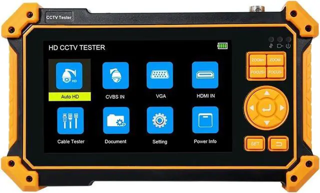 Main image of CCTV Tester, 5inch CCTV Tester 8MP SDI AHD CVI TVI Video Surveillance Camera Monitor 4K Cftv with VGA RS485 UTP Cable Tracker(TI-HD9632S-C)