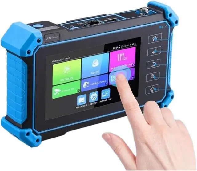 Main image of CCTV Tester, 12MP IPC Tester 8MP/AHD/CVI/TV/SDI CCTV with VGA Input 5.4in Monitor for IP Camera CFTV(IPC-5200C Plus)