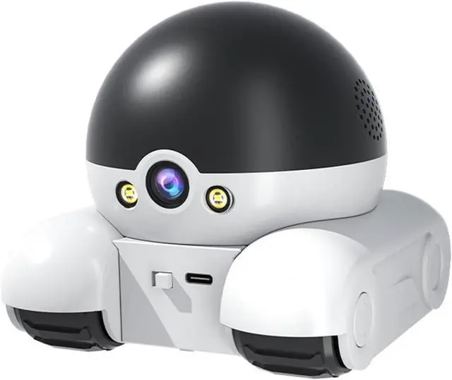 Alt view image 2 of 6 - 4MP V360pro APP Running Dual Lens IP Dome Camera Full Color AI Humanoid Detection Home Security CCTV Baby Monitor(No Card)