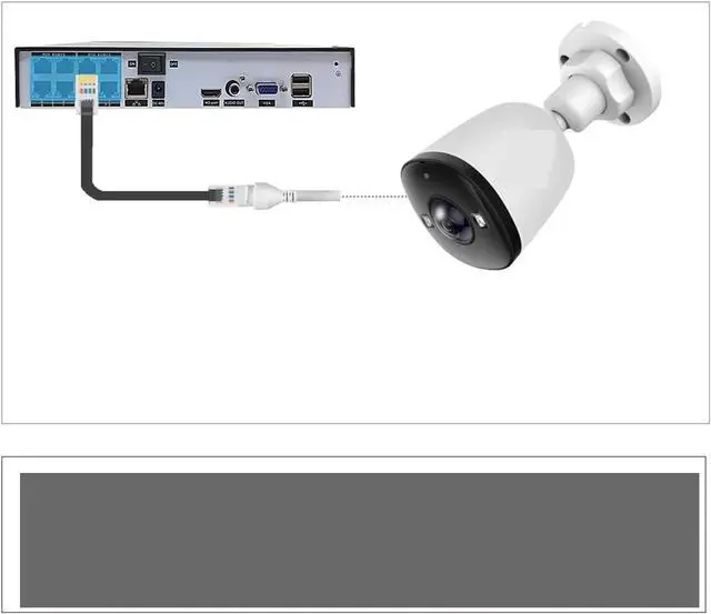 Alt view image 3 of 6 - 4K 8MP Ultra Large Wide Angle Lens POE IP Caemra 5MP 4MP 1.6MM 2.8MM Smart Alarm Color Night Vision Work with NVR Audio(2.8mm,5MP POE)