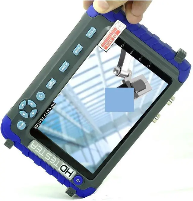 Alt view image 2 of 6 - CCTV Tester Professional CCTV Testing Tool IV8C 5 Inch TFT LCD 8MP AHD TVI 4MP CVI CVBS Camera Tester Monitor Support PTZ UTP Support IP Camera