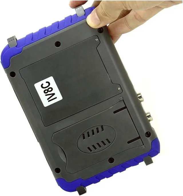Alt view image 3 of 6 - CCTV Tester Professional CCTV Testing Tool IV8C 5 Inch TFT LCD 8MP AHD TVI 4MP CVI CVBS Camera Tester Monitor Support PTZ UTP Support IP Camera