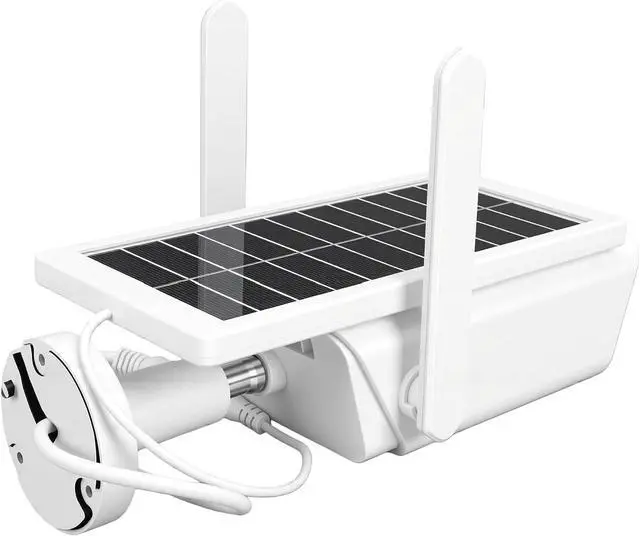 Alt view image 7 of 7 - Solar Security Camera, ABS Solar WiFi Home Security Camera, 3MP 2.5K PTZ AI Human Vehicle Detection, Color Night Vision, IP66 Outdoor Monitoring for Home Yard Garage