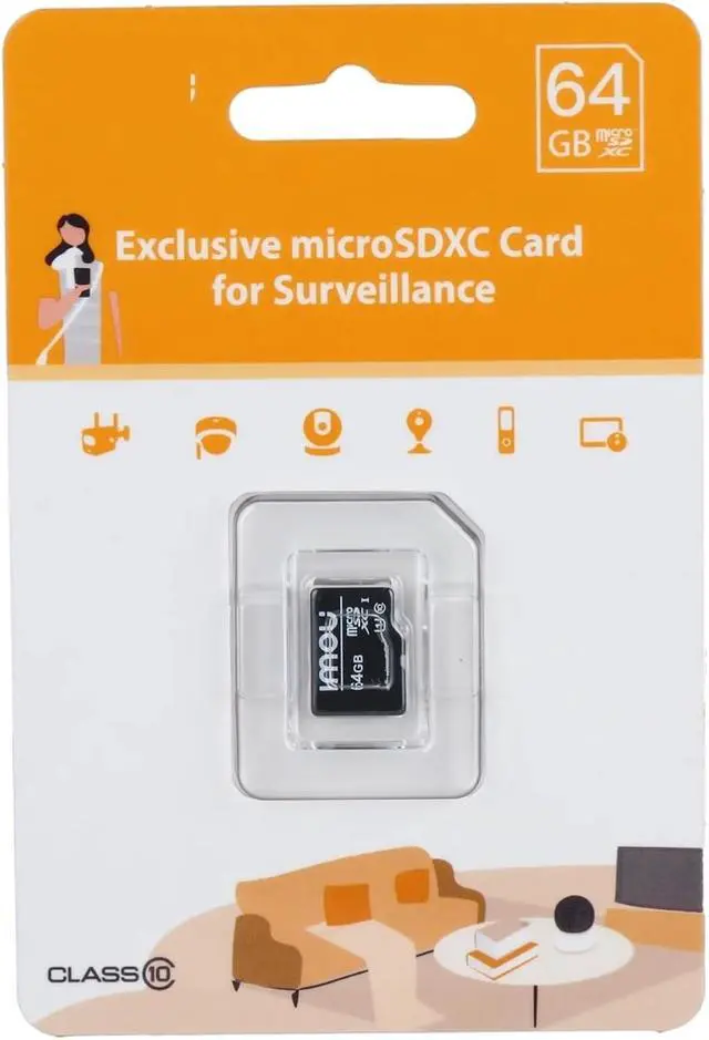 Alt view image 3 of 6 - 32G/64G/128G/256G/512G SD Card Memory Card High Speed Exclusive Micro SD XC Card for Surveillance(32GB SD Card)