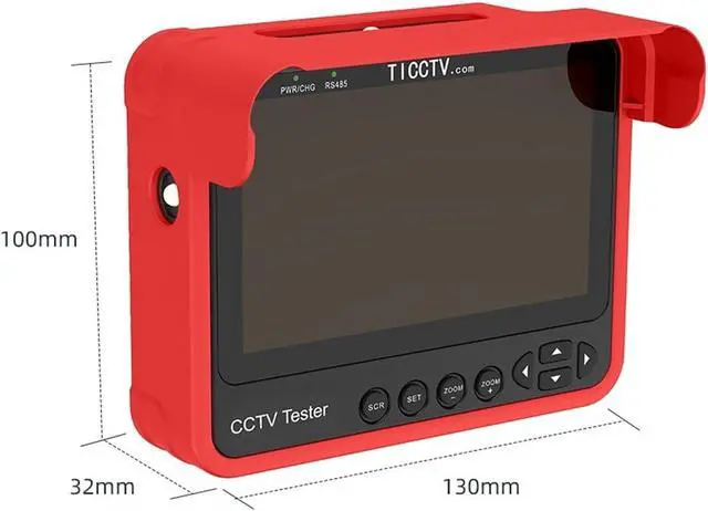 Alt view image 4 of 6 - CCTV Tester CCTV Tester 4.3 Wrist-wear Camera Portable HD Analog Support CVBS/CVI/TVI/AHD/8MP Automatic Adaptation Support IP Camera