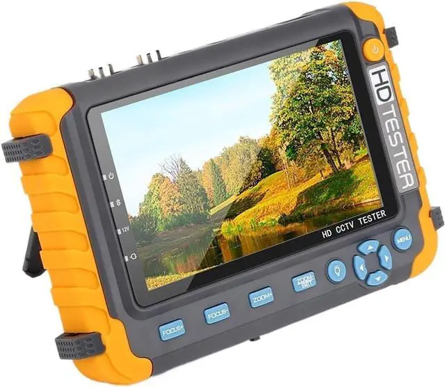 Main image of CCTV Tester CCTV Camera Tester IV8W 8MP AHD/CVI/TVI HD Coaxial VGA Input 5 Inch TFT LCD Monitor Video Support IP Camera