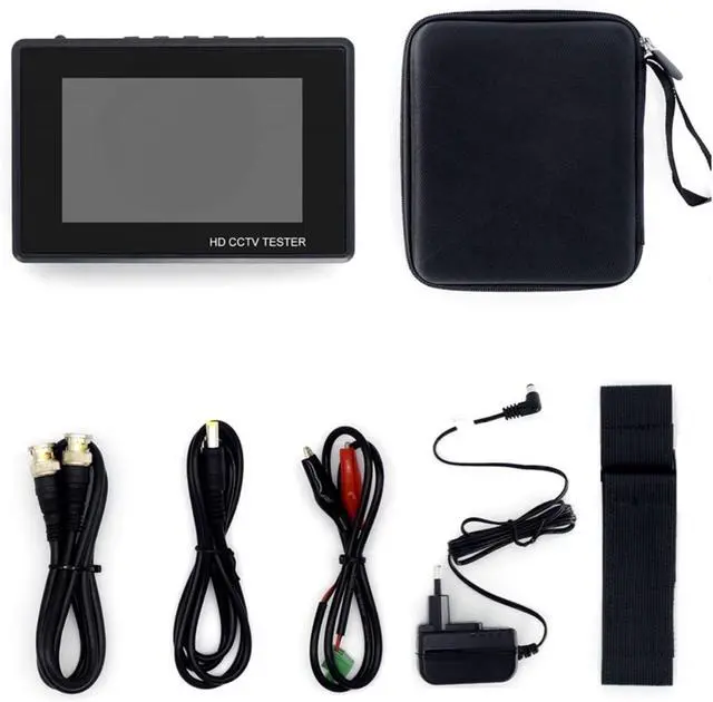 Alt view image 7 of 7 - CCTV Tester 4K CCTV IP Tester IPC-1800 Plus 4 in Wrist AHD CVI TVI CVBS 5 in 1 Monitor for Analog IP Camera H.265 POE Testers CFTV Support IP Camera(IPC1800ADHCPlus)