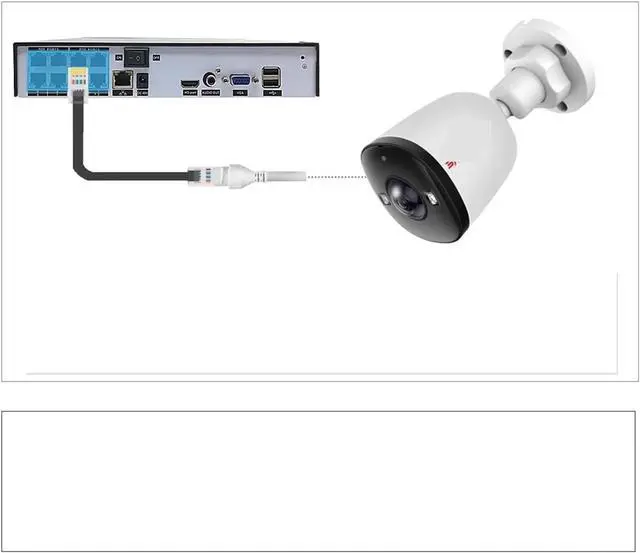 Alt view image 3 of 6 - 4K 8MP Ultra Large Wide Angle Lens POE IP Caemra 5MP 4MP 1.6MM 2.8MM Smart Alarm Color Night Vision Work with NVR Audio(2.8mm,4K 8MP POE)