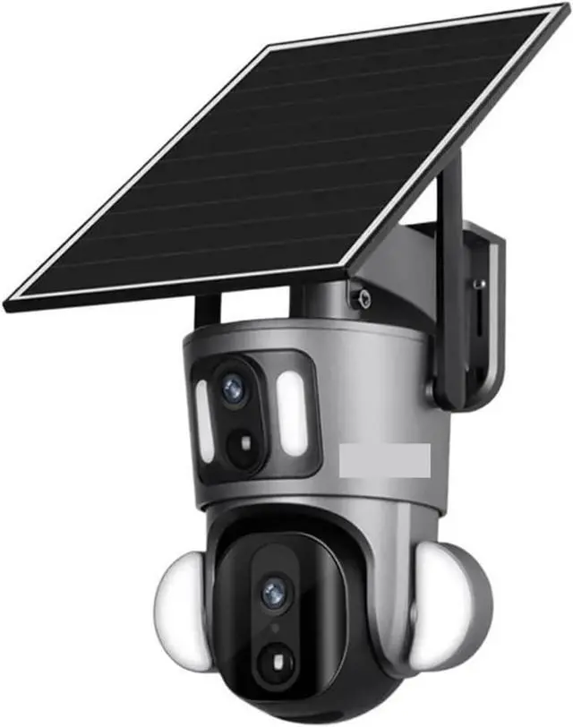 Main image of 4K 20X Optical Zoom Dual Screen Solar Camera Outdoor 8MP 4G/WiFi PTZ Dual PIR Detection Auto Tracking Security Cameras(4K 4G No Zoom)