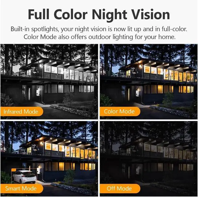 Alt view image 5 of 6 - Cruiser SC 4G Camera Red-Blue Warning Lights Outdoor Security Camera Full-Color Night Vision AI Human Detection IP66(EU Plug_Cruiser SC 4G 5MP)