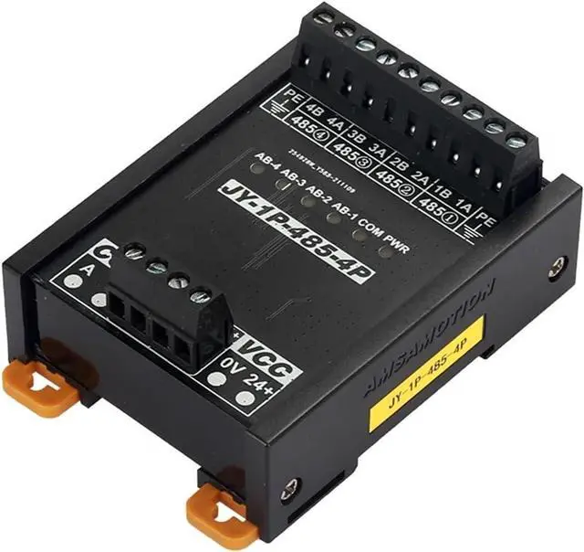 Main image of EVURU 1P-485-4P Repeater with Adapter Plug RS485 Hub Network Industrial Grade Amplifier Distance Extender (Size : 1P-485-4P eco)