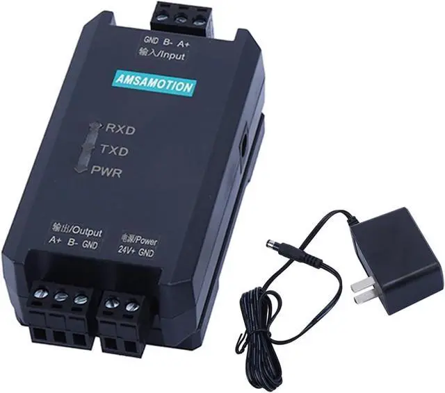 Alt view image 4 of 6 - EVURU 1P-485-4P Repeater with Adapter Plug RS485 Hub Network Industrial Grade Amplifier Distance Extender (Size : 1P-485-4P eco)