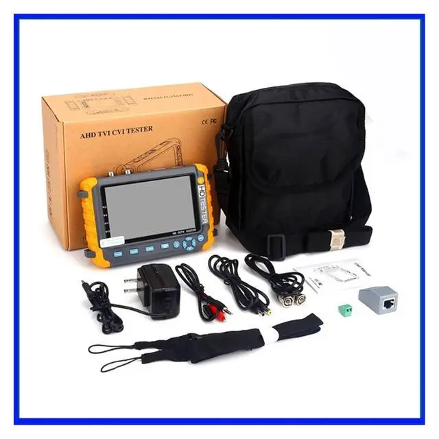 Alt view image 2 of 7 - CCTV Tester IV8W CCTV Tester 8MP ADH CVI TVI CVBS 4 in 1 Camera AHD VGA Input Power Output Testing Tool Cable Test Support IP Camera