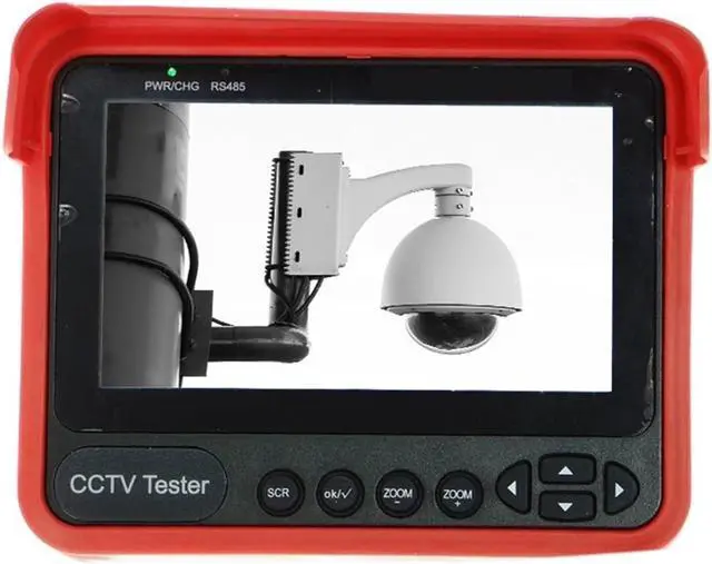 Main image of CCTV Tester 4.3inch CCTV Tester 5MP HD Analog Support CVBS/CVI/TVI/AHD Automatic Adaptation Testing Camera Monitor PTZ Support IP Camera