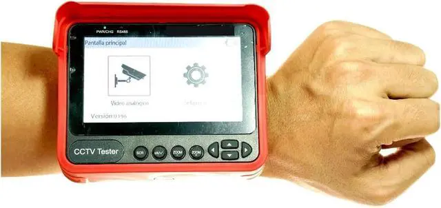 Alt view image 6 of 6 - CCTV Tester 4.3inch CCTV Tester 5MP HD Analog Support CVBS/CVI/TVI/AHD Automatic Adaptation Testing Camera Monitor PTZ Support IP Camera