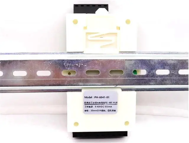 Alt view image 4 of 4 - 1Pcs 485 Repeater Industrial Isolation Hub 4Channel RS485 Collector Distributor Divider 1 in 4 Out(Kit1 2channel)