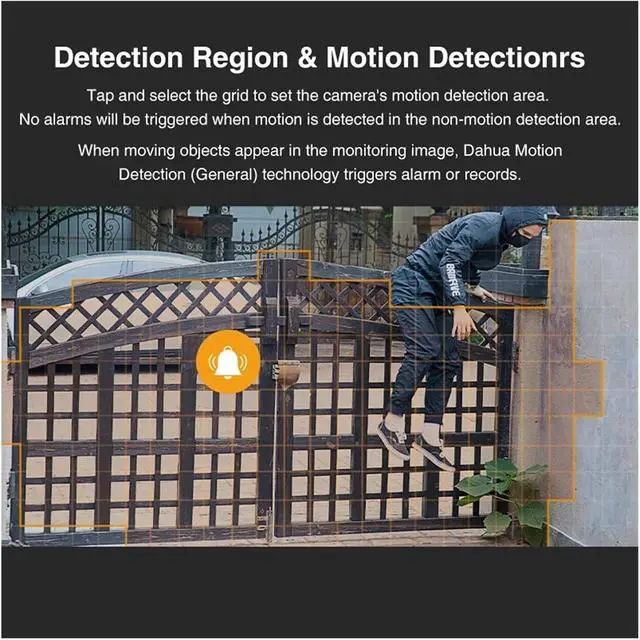 Alt view image 4 of 6 - IPC-HFW2449TL-S-PRO HFW2849TL-S-PRO 4/8MP WizColor Full Color Bullet WizSense Network Security Camera 50m Human Detection(2.8mm,4MP White Camera)